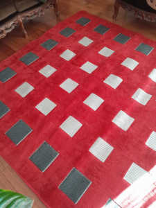 Rectangular large rug