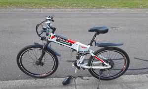 Electric Foldable bicycle 36V e-Bike 21speed AS NEW