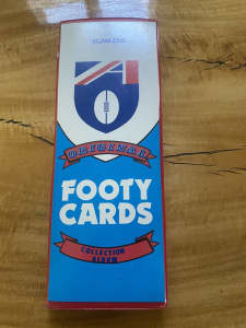 1991 AFL Scanlens Card Set