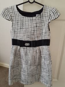Girls sz 8 ORIGAMI Pinafore Dress Exc Cond