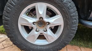 Genuine Rims for Toyota Landcruiser Sahara