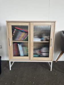 Books shelf tv unit and chair