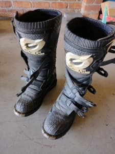 ONEAL MX Rider Dirt Bike Motocross Motorcycle Boots size 9