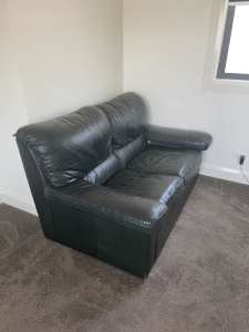 2 Seater Leather sofa x 2