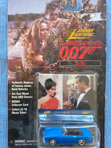 Model car. James Bond Dr No. Unopened with collector card