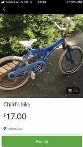 Childs Bike -