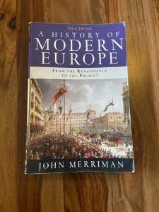 A History of Modern Europe by John Merriman