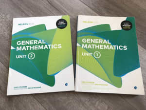 Nelson VCE General Maths Unit 1 only (Unit 2 sold)