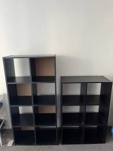 Shelving units sold together or separately