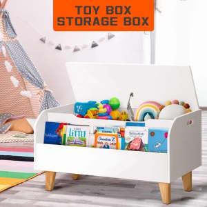 Kids Toy Box Bookshelf Storage Children Room Bookcase Organiser WA