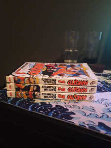 Naruto books 1-3 volumes 