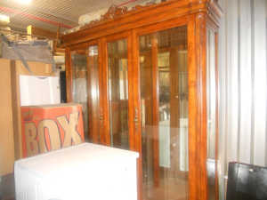 BEAUTIFUL HAND CARVED DISPLAY CABINETS --- BEST OFFER... BEST OFFER