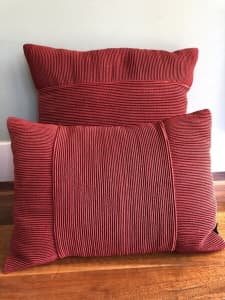 Burgundy Scatter Cushions - set of two