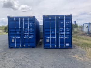 20ft High Cube New Single Trip Shipping Container ex-Gracemere