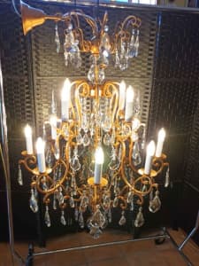 Large classic French style chandelier