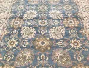 Gorgeous large room size hand knotted Afghan Ziegler Chobi rug