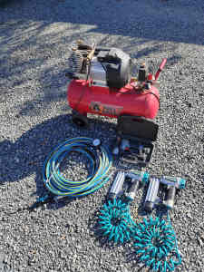3.0hp Full Boar air compressor with accessories