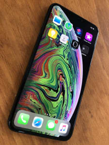 APPLE IPHONE XS MAX 64GB SPACE GRAY WITH SHOP WARRANTY