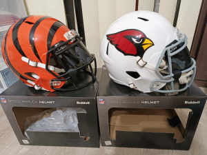 NFL official size helmet Cincinnati Bengals Arizona Cardinals 