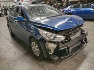 P3583 - Hyundai Accent 2016 Blue Wrecking