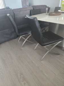 Six dining chairs for sale