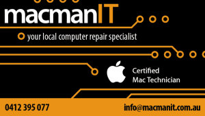 macmanIT - Apple laptop and desktop specialist