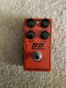 Xotic BB Preamp guitar effects pedal
