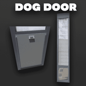 Dog Door - Pet Door Insert For Sliding Door