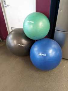 3 x OKPRO Inflatable Gym Ball Set