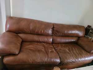 PENDINGFree large leather couch