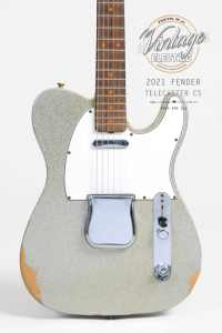 2021 Fender Telecaster Custom Shop Silver Sparkle