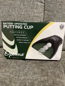 Optima battery operated putting cup