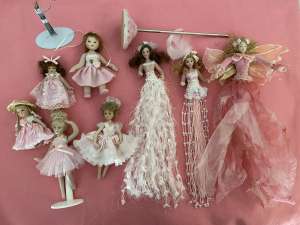 Porcelain little dolls