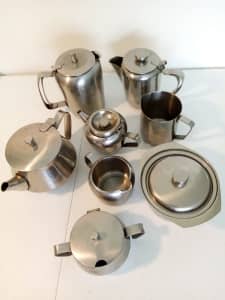 Stainless Steel Cafeteria Tea Set