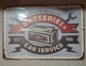 Groovy Car Tin Sign brand new in plastic