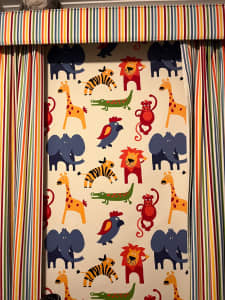 Curtain and blind set for nursery (complete block out)