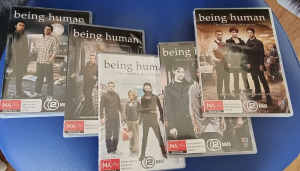 Being Human Seasons 1-5 on DVD - $25.00 Pick up only.