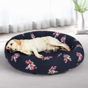PaWz Dog Calming Bed Pet Cat Washable Portable Round Kennel Summer XXL