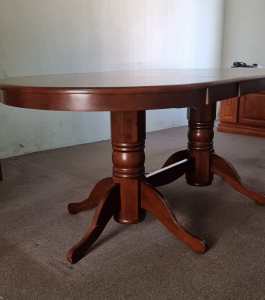 Extendable Solid Wood Dining Table for Sale