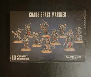 Chaos Space Marines NIB Warhammer 40k