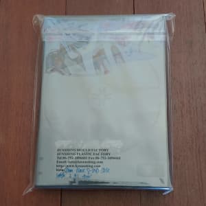 Brand New 8 Disc Black Case Holder Cover 27mm Spine CD DVD Blu-ray