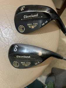 Golf Wedges - Cleveland 588 Forged 56/10 and 60/08 degrees