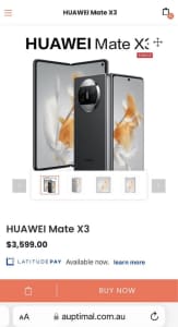 Brand new Huawei Mate X3 mobile phone