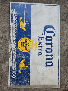 Corona Extra beer sign