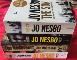 Jo Nesbo thrillers - post available