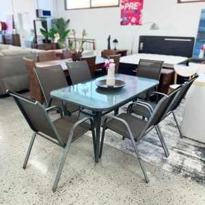 ONLY IN MYAREE! Sturdy & Stylish Outdoor Dining Set SAME DAY DELIVERY