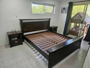 Free King Size Bed Frame & Bed Sides