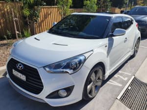 2013 Hyundai Veloster Sr Turbo 6 Sp Automatic 3d Coupe