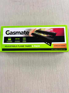 2518 GASMATE ADJUSTABLE FLAME TAMER 2PACK BRAND NEW
