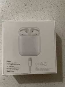 Apple AirPods brand new. Package never opened